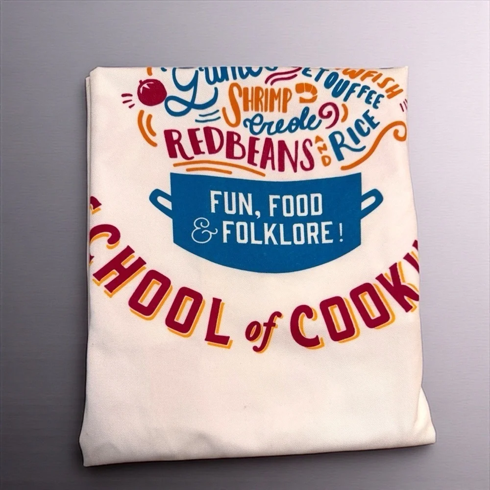 New Orleans School of Cooking Apron NWT NOLA Gift